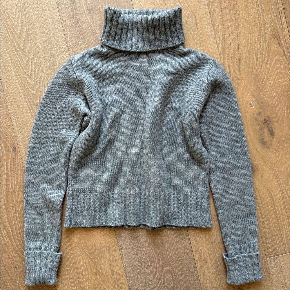 Rosanna cropped cashmere turtleneck sweater